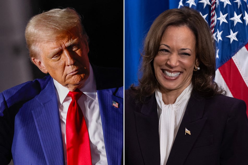 An unexpected schism among American youth could decide the US presidential election, with young women largely leaning left to back Kamala Harris (r.), but many men turning right to rally behind Donald Trump, according to polls.