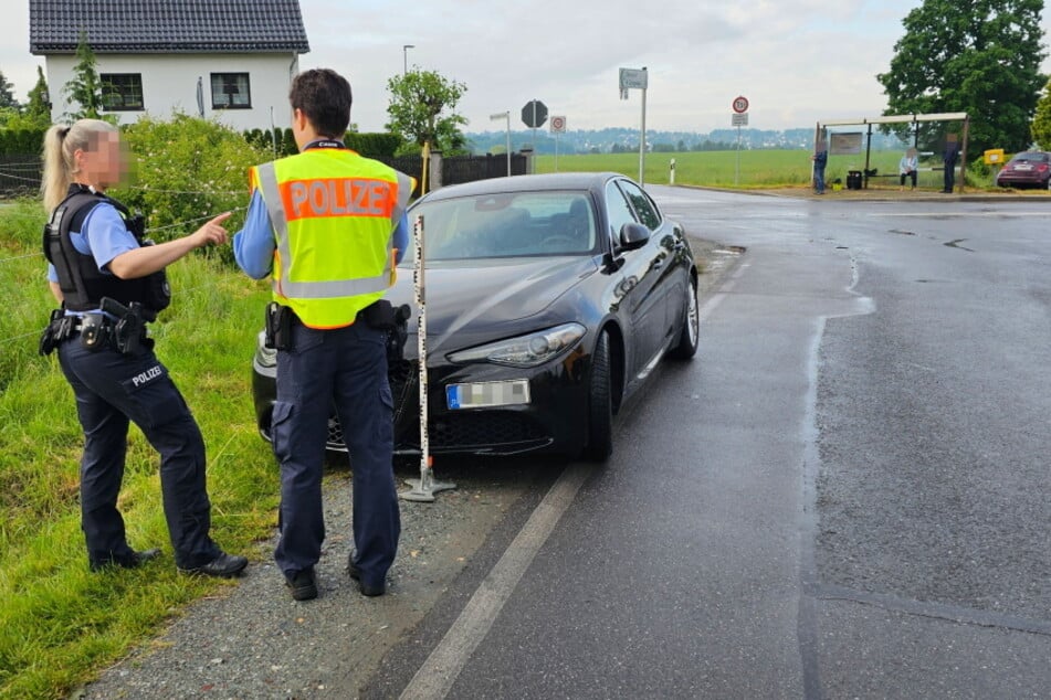 Am Montagmorgen kam es an der Kreuzung Eubaer Straße/Walter-Klippel-Straße zu einem Unfall.
