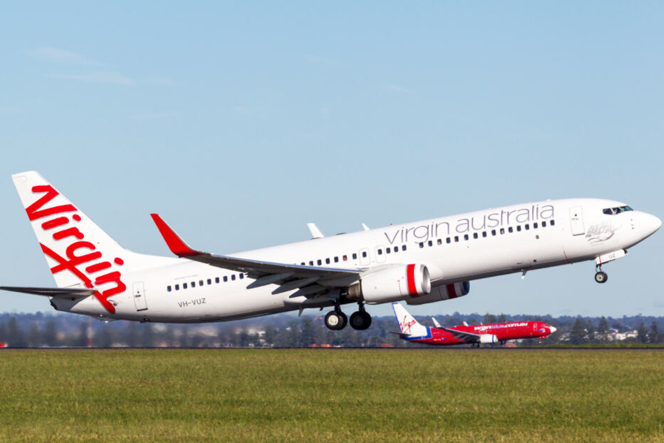 Virgin Australia fliegt mit verschiedenen Boeing-Maschinen. Im Bild ist eine Virgin-B737. (Symbolbild)