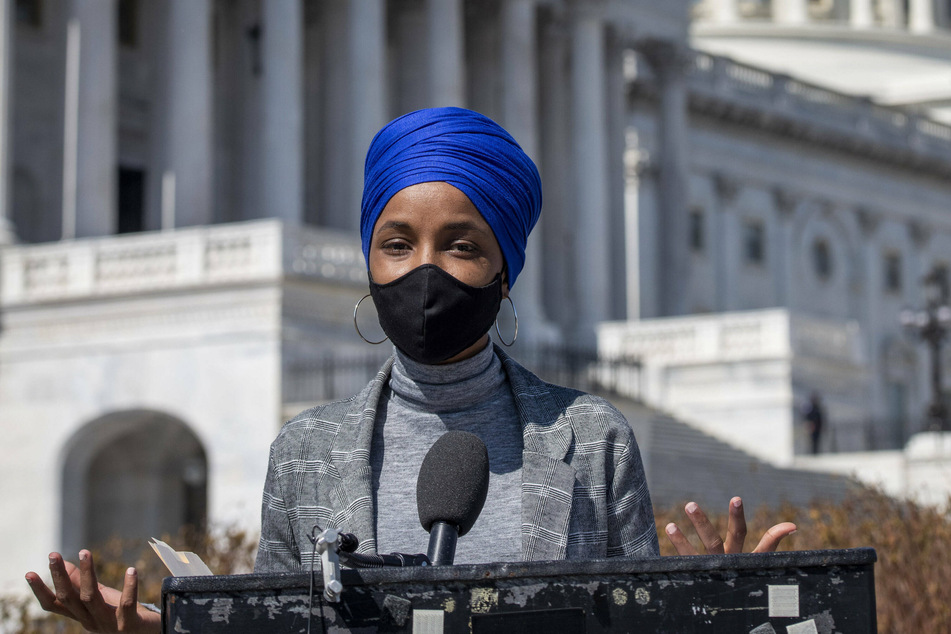 Democratic Rep. Ilhan Omar voted against the security bill.