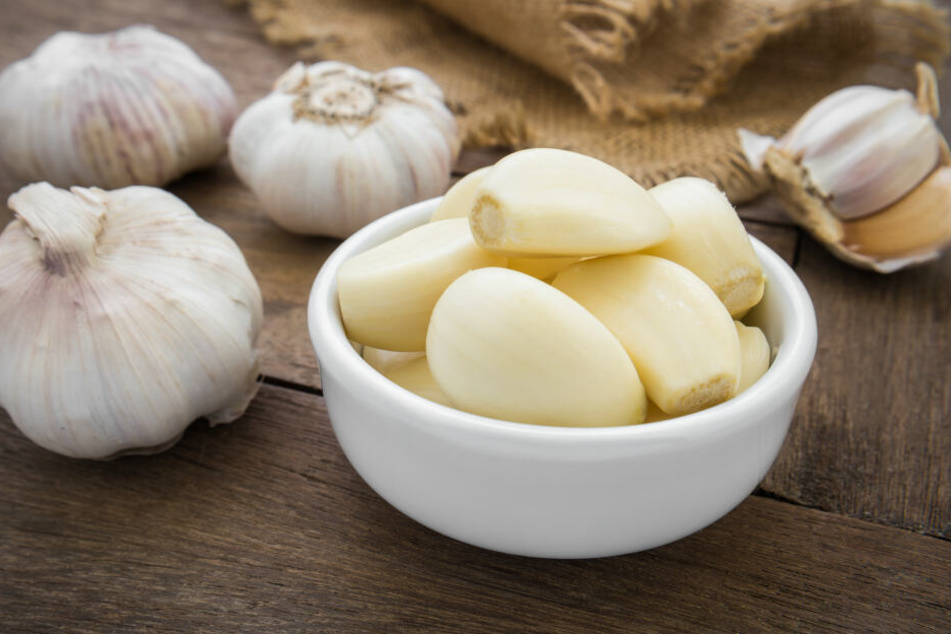 Knoblauch sollte man aus Hausmittel für Vagina-Probleme lieber meiden.