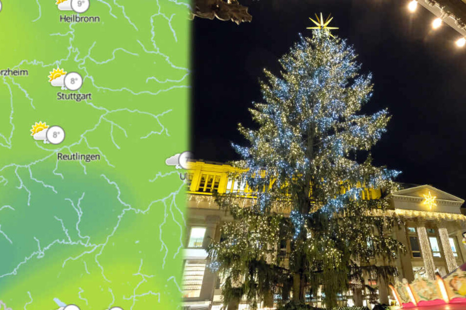 An Heiligabend wird es milde Temperaturen geben.