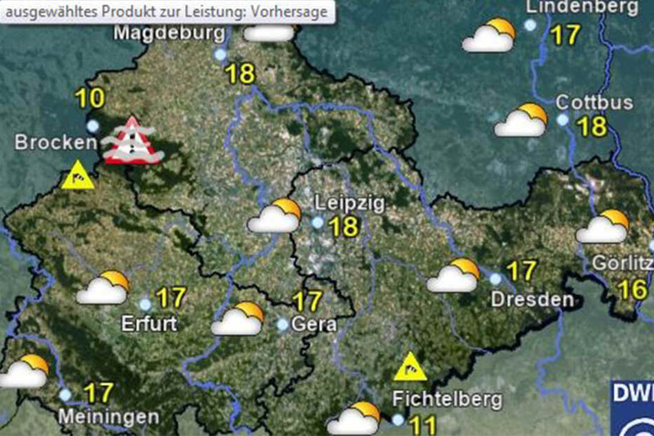 Die vorausgesagten Temperaturen für den Mittag in Sachsen rufen schon beinahe nach Heiß-Getränken.