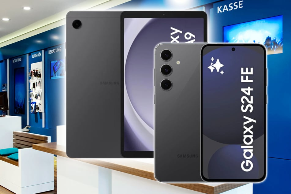 Blau verkauft Samsung Galaxy S24 FE mit passendem Tab A9 mega günstig