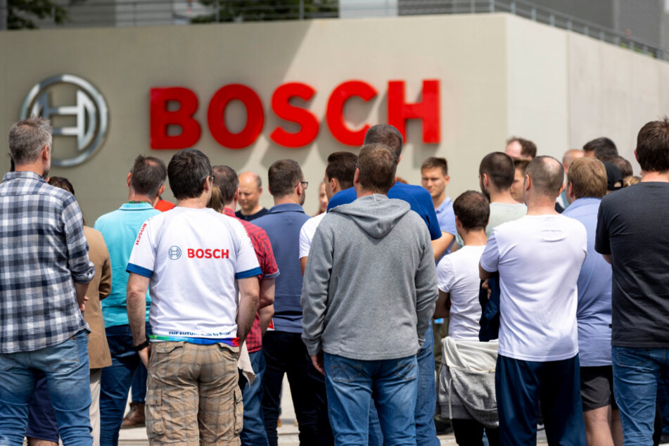 Bei Bosch in Dresden setzten sich die Mitarbeiter jüngst für bessere Arbeitsbedingungen ein.