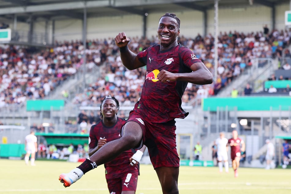 RB Leipzigs Sommerneuzugang Ezechiel Banzuzi (20) kam bislang meist nur von der Bank, traf dann aber regelmäßig. Kommt er gegen die Bayern von Beginn an?