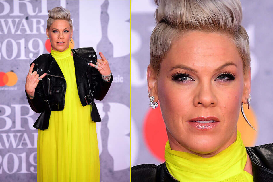 Pink bei den Brit Awards 2019 am 20. Februar in der O2 Arena in London.