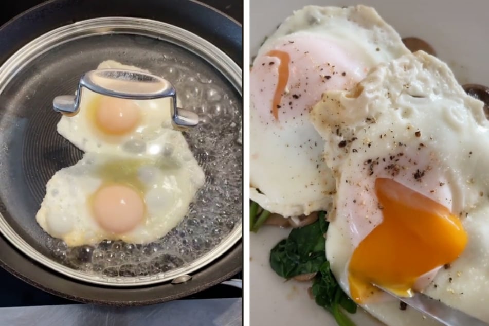 A TikToker revealed how to make the perfect, runny egg yolks.