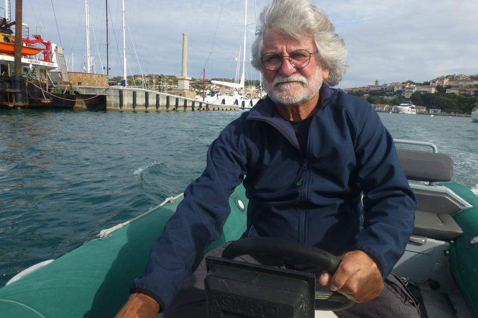 Karsten Börner, Kapitän der "Sir Robert Baden Powell", rettete mit seiner Besatzung 15 Menschen.