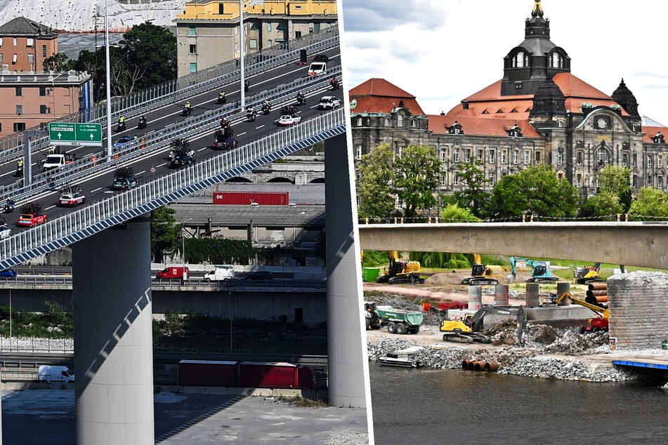 Anderswo dauert Neubau nur zwei Jahre: Warum zieht es sich an der Carolabrücke so lange?