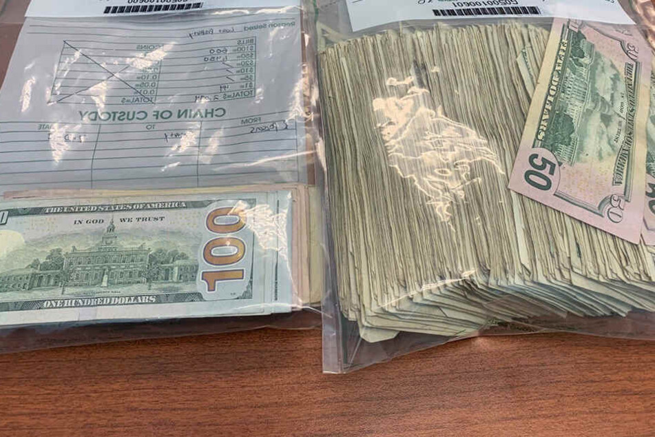 Insgesamt "regnete" es 175.000 Dollar.