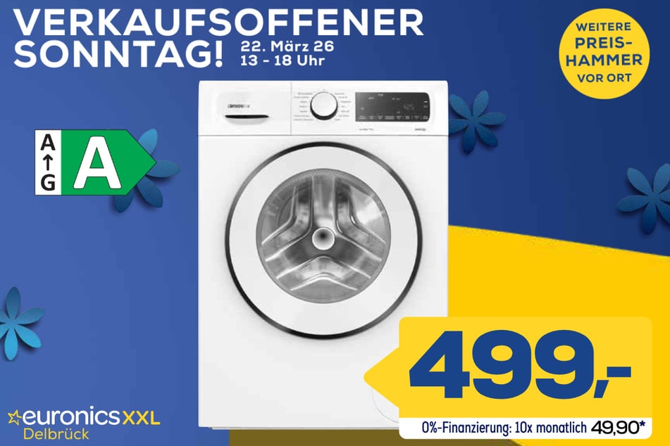 Constructa-Waschmaschine CGG254Z00 für 499 Euro.