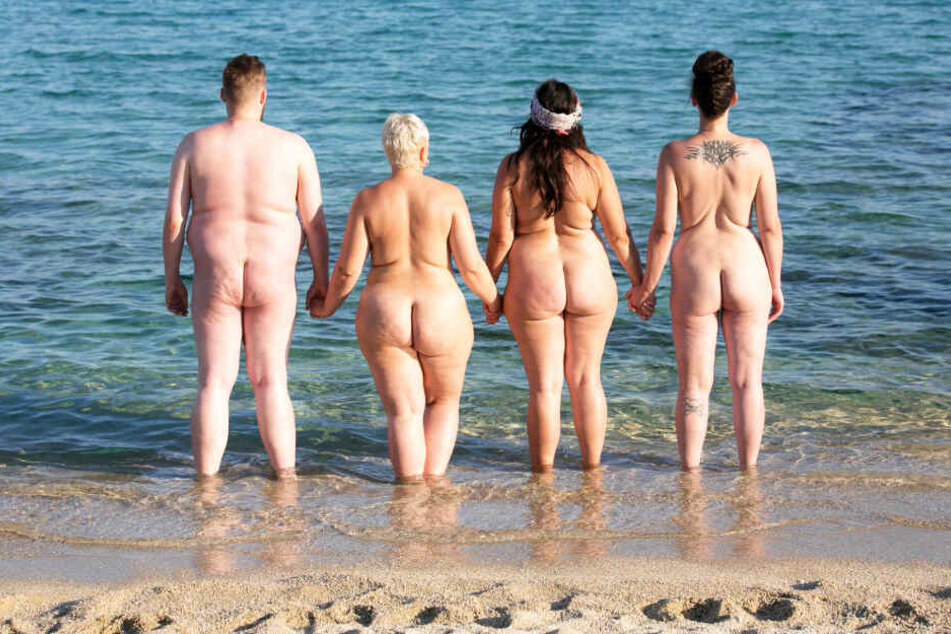 Teilnehmer des Body-Positivity-Experiments werden dabei unterstützt, sich in der eigenen Haut wieder wohl zu fühlen.