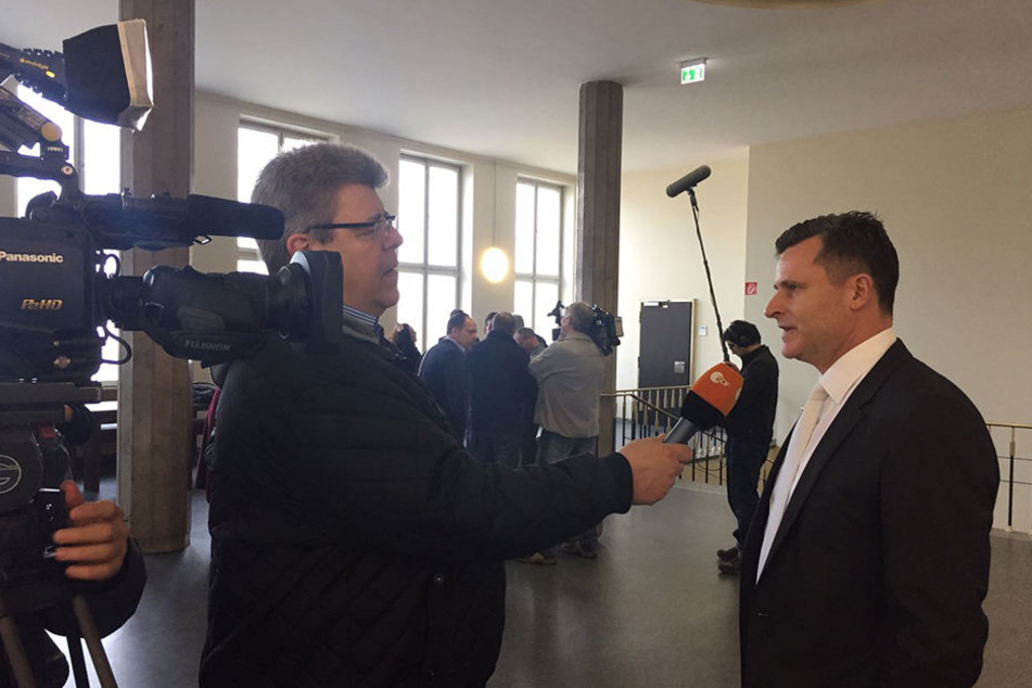 Detlev Binder (re.) ist der Verteidiger von Wilfried W..