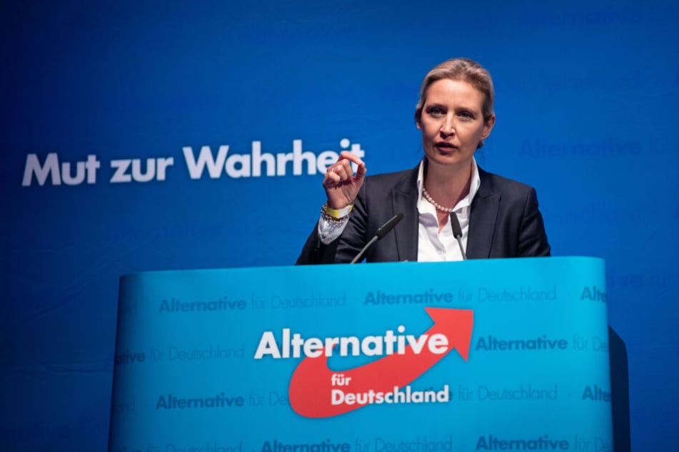 Alice Weidel auf dem Sonderparteitag der AfD.