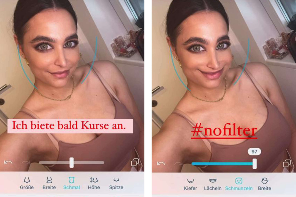 Amira Pocher (28) zeigte sich jüngst in ihrer Instagram-Story mit einem ziemlich entstellten Gesicht und dürfte ihren Fans damit wohl einen ziemlichen Schrecken eingejagt haben.