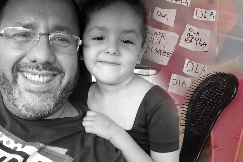 Vater besucht Grab von toter Tochter (†7), was er in ihrer Haarbürste findet, rührt ihn zu Tränen