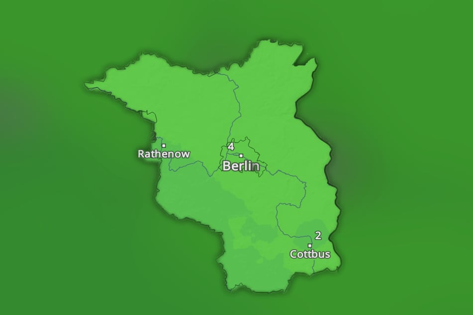 Die Temperaturen bleiben am Freitag tagsüber in der Hauptstadt bei maximal 4 Grad.