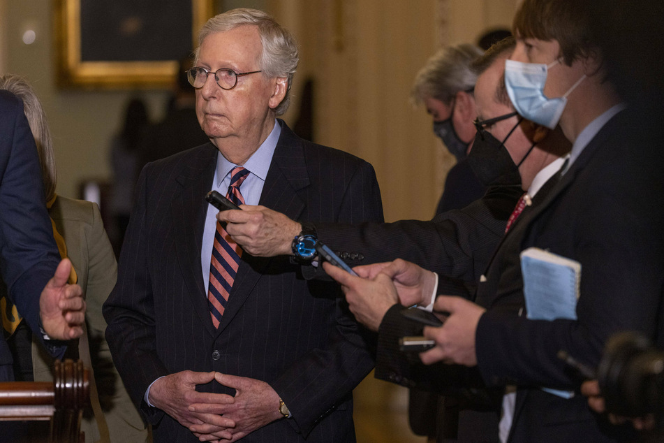 Senate Minority Leader Mitch McConnell criticized the move while privately collaborating with Democratic colleagues in the process.