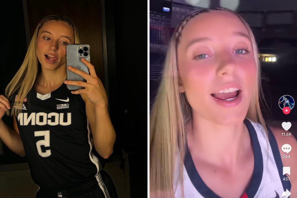 UConn's Paige Bueckers' media day sneak peek sets the internet on fire