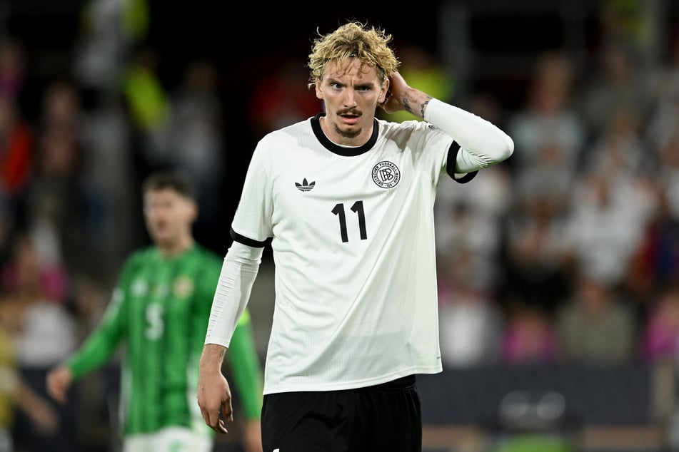 Nick Woltemade wartet ebenso noch auf seinen ersten Treffer im DFB-Trikot wie seine Stürmer-Kollegen.