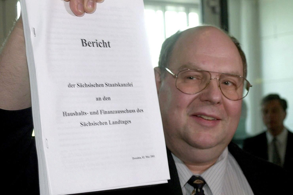 "Biedenkopf"-Jäger Nolle im Landtag. Hier Mai 2001.