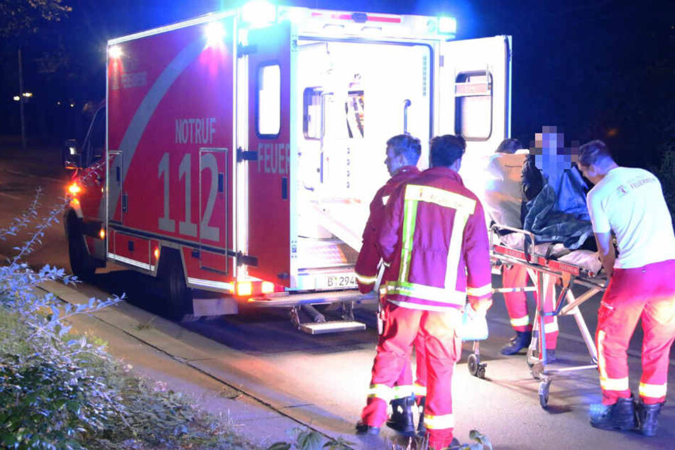 Die Hundebesitzerin stand unter Schock und musste in ein Krankenhaus gebracht werden.