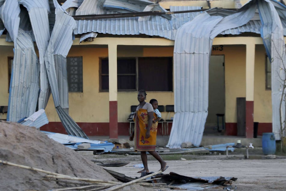 Bewohner der betroffenen Region im südlichen Afrika haben ihr Zuhause verloren.