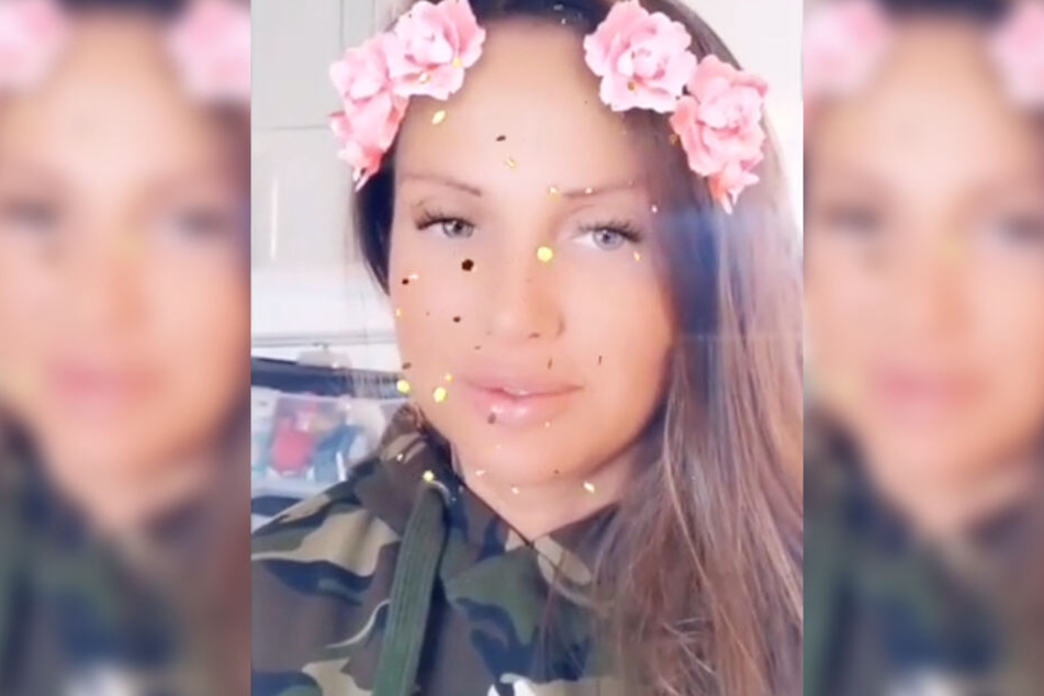 Die Montage zeigt einen Screenshot aus der Instagram-Story von Schwesta Ewa.