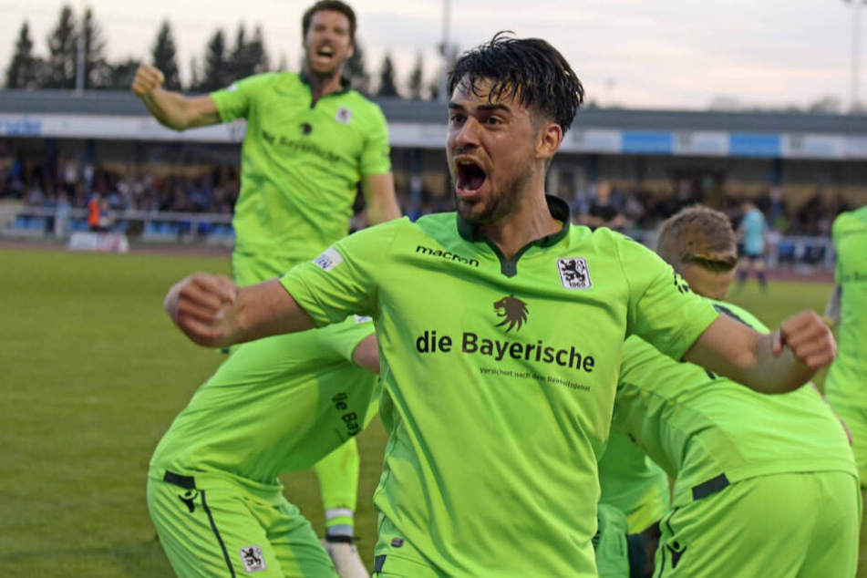 Aaron Berzel wird auch in der Saison 2019/20 für den TSV 1860 München auflaufen.