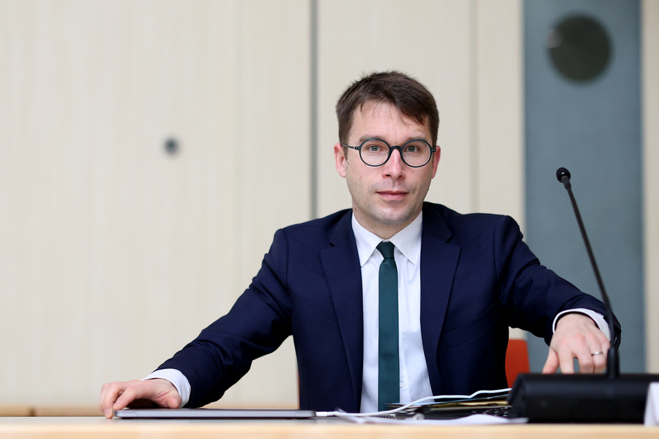 Sebastian Striegel (39, Grüne), der Vorsitzende des Parlamentarischen Untersuchungsausschusses.