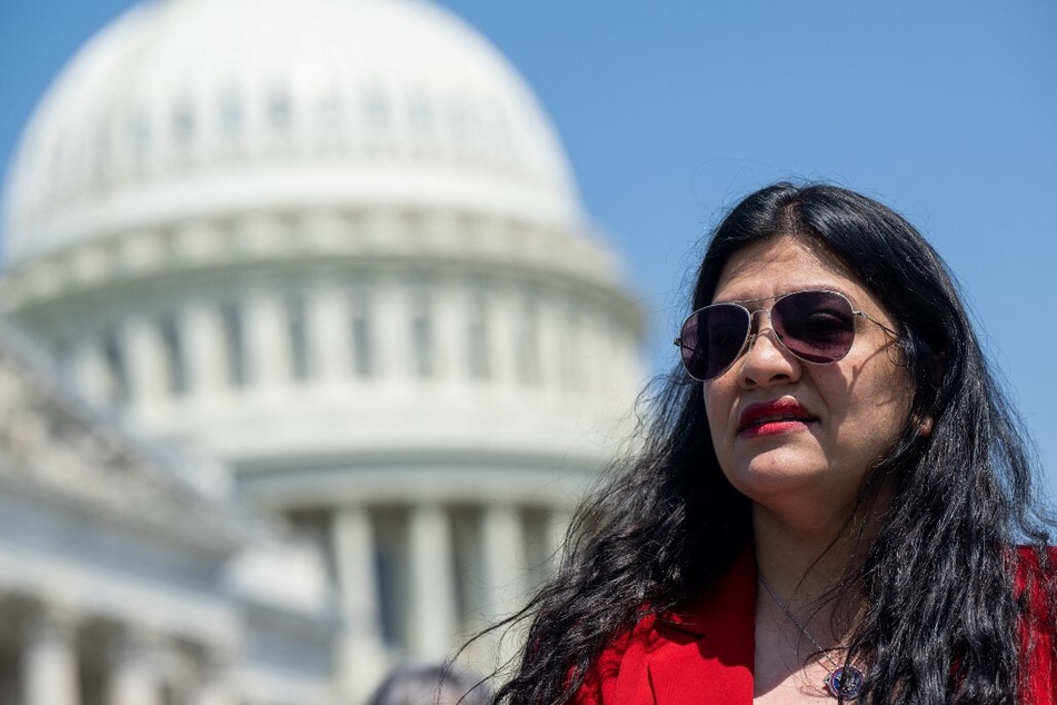 Congresswoman Rashida Tlaib introduced the Stop Profiting from War Act in the House of Representatives on February 6, 2024.