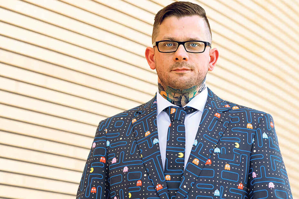 Der Landtag diskutiert erstmals über die Drogenkonsumräume. René Jalaß (34, Linke) ist Antragsteller.