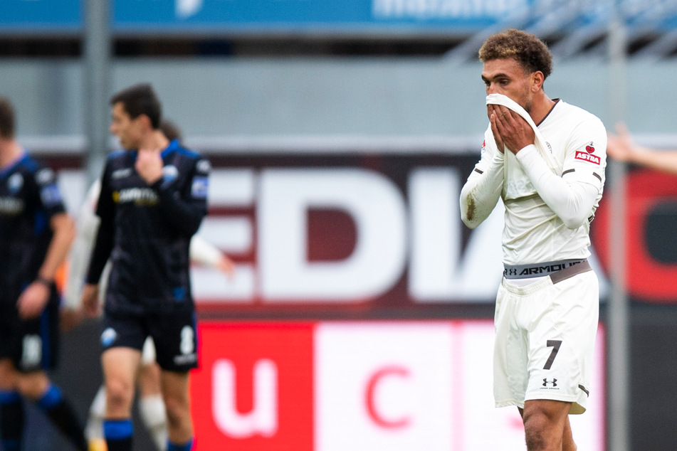 Der FC St. Pauli gibt Kevin Lankford (22) ab. (Archivbild)