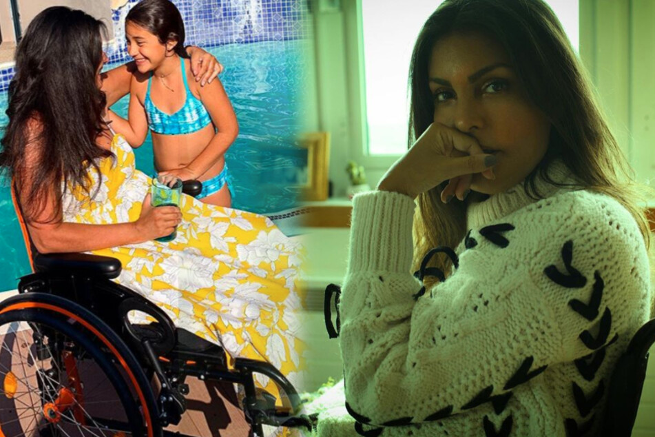 Sonia Vera saß eine Weile im Rollstuhl und lernt nun wieder zu laufen.