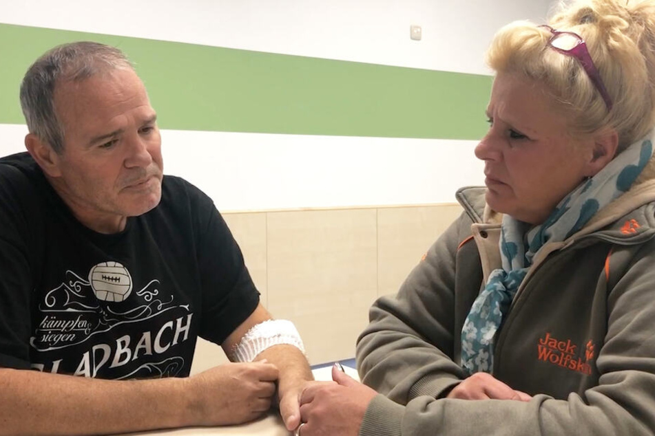 Harald erleidet einen Rückfall und muss wieder ins Krankenhaus.