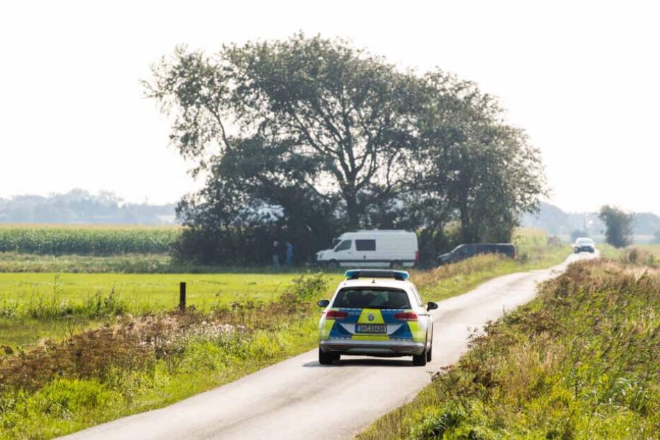 Die Stelle, an der die Leiche gefunden wurde, befindet sich in der Nähe des Resthofs des Tatverdächtigen in Nordfriesland.