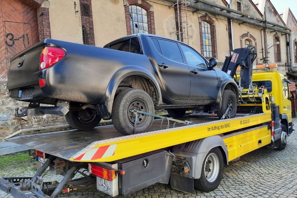 Diesen Mitsubishi fand die Polizei bei dem mutmaßlichen Einbrecher.