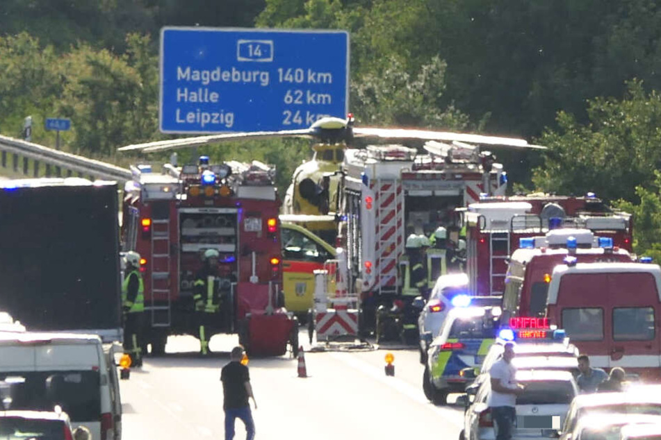 Schon am Sonntagabend musste die Autobahn nach einem Unfall für mehrere Stunden gesperrt werden.