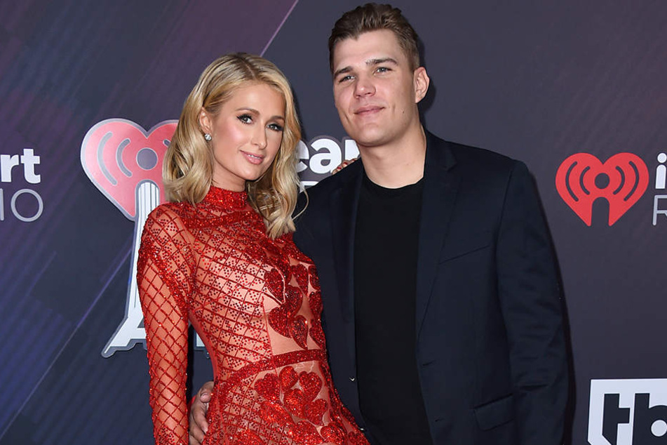 Damals war die Liebe noch groß: Paris Hilton und Chris Zylka bei der Verleihung der iHeartRadio Music Awards im März 2018 in Inglewood.