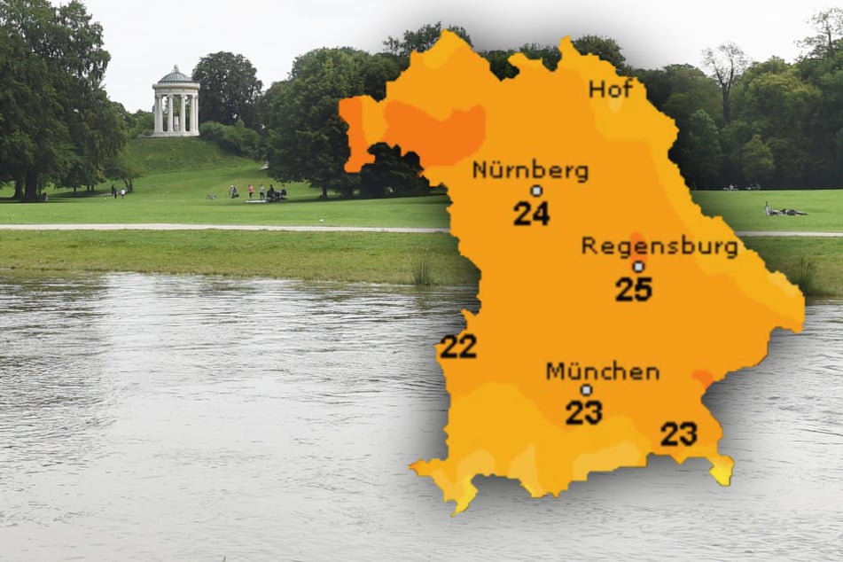 So wird das Wetter in Bayern zum Start in die Woche