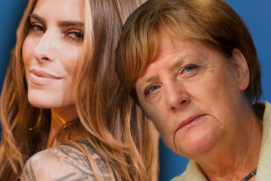 Ein ungleiches Duo - ein gemeinsames Ziel: Thomalla und Merkel.