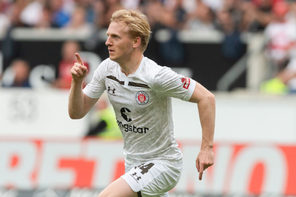 Mats Möller-Daehli jubelt über sein erstes Saisontor.