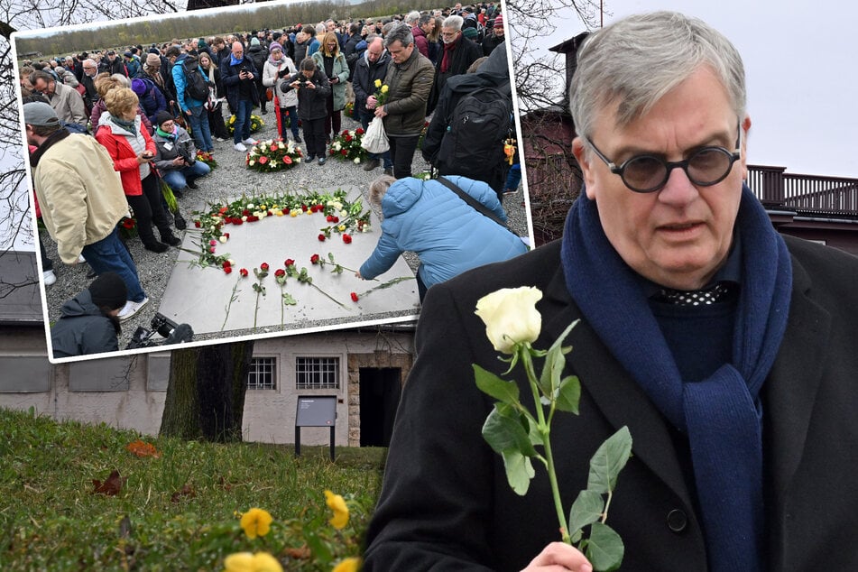 Buchenwald-Gedenken: Hape Kerkeling erinnert an Opa, bei Minister Weimer wird es laut