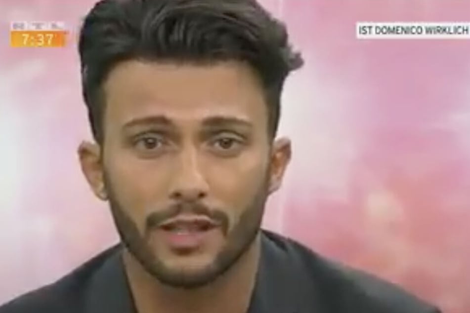 Alles Lüge! Domenico verkündete letzten Sommer noch im TV seine Liebe zu der Blondine (Archivbild).