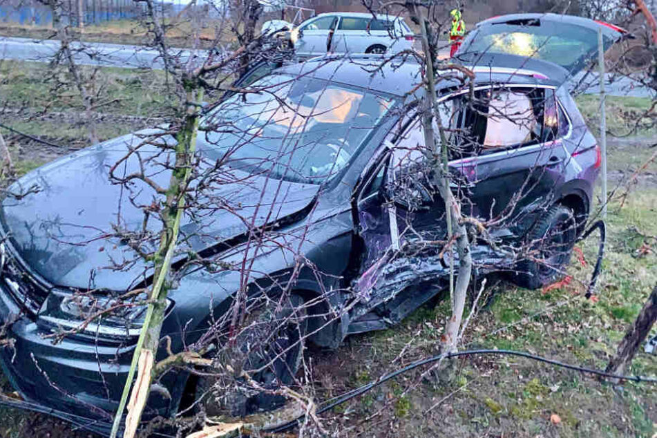 Beide Autos erlitten durch den Unfall einen Totalschaden.
