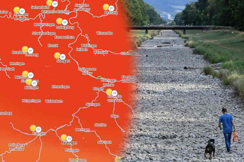 Ach Du Sch...! Brutalo-Hitze lässt Fluss verschwinden