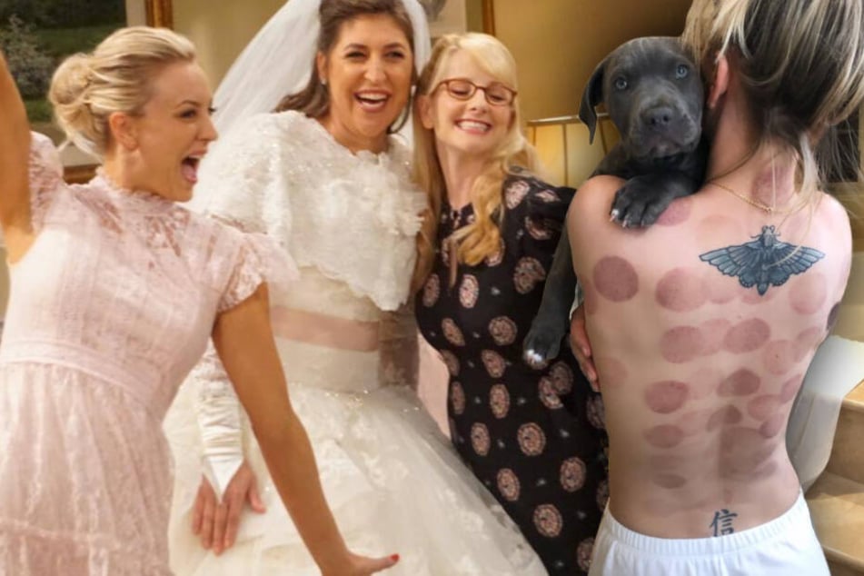 Kaley Cuoco verkörpert in "Big Bang Theory" die Rolle der Penny (l.). (Bildmontage)