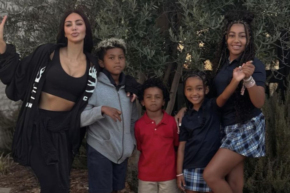 All four of Kim Kardashian's (l.) kids are heading back to school, though fans can hardly believe how fast they've grown!