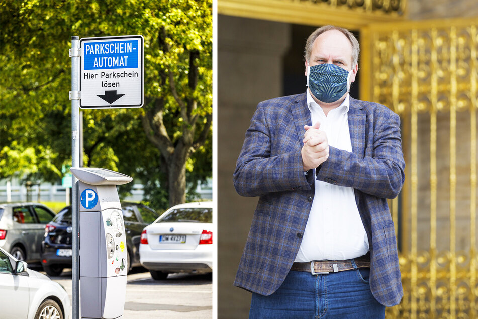 Dresdens OB Dirk Hilbert schiebt eine geplante Erhöhung der Parkgebühren noch immer vor sich her.